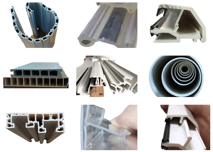 PVC extrusion profile fabrication