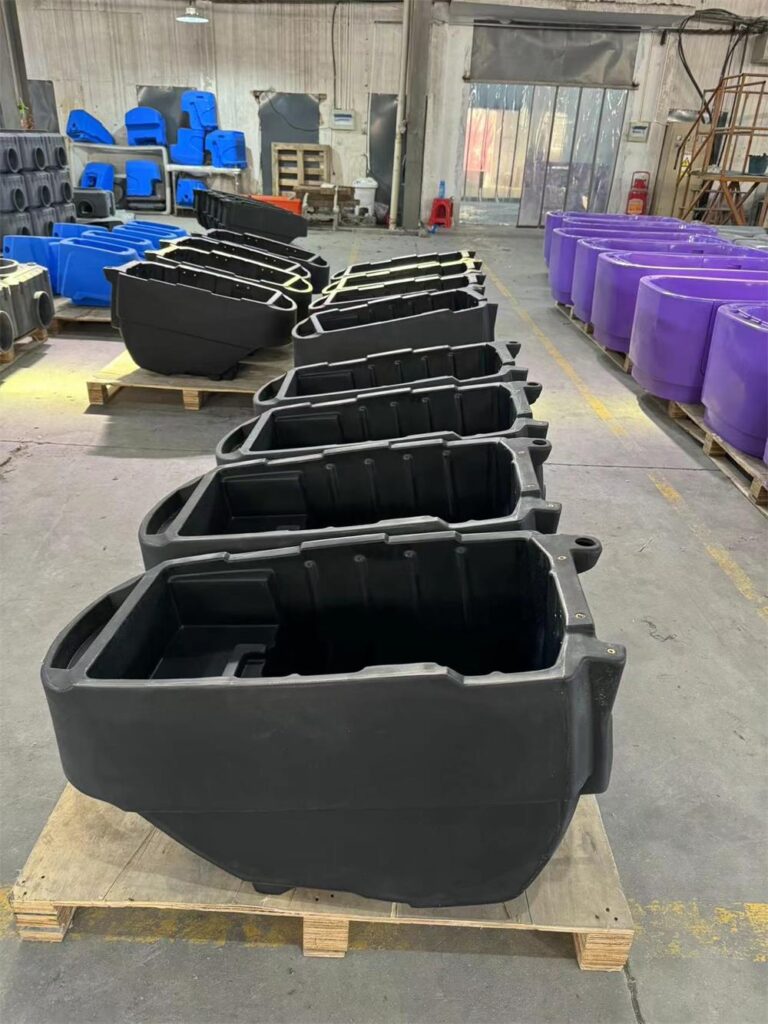 Sweeper sewage tank production