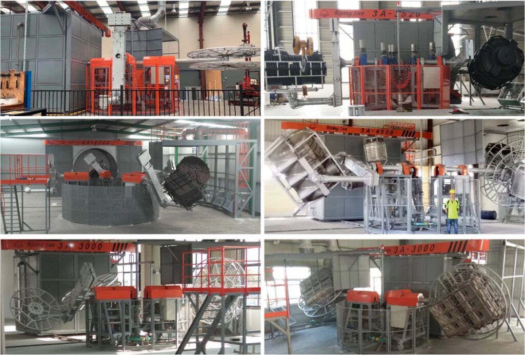 customize roto moulding machine