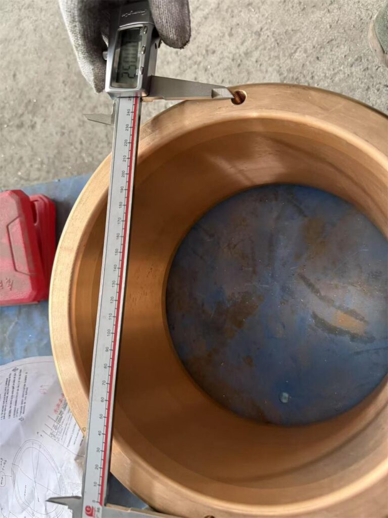 C93700 bronze bushing inside diameter measurement