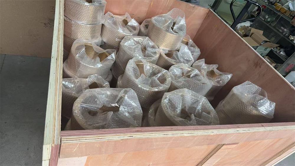 C93700 bronze bushings individually packed for international shipping