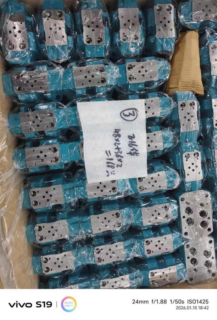 custom NG16 hydraulic valve components