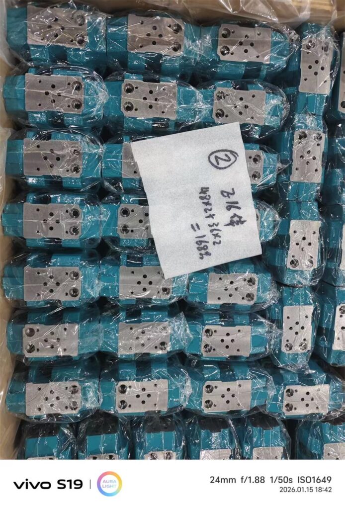 precision machined NG16 hydraulic valve housing